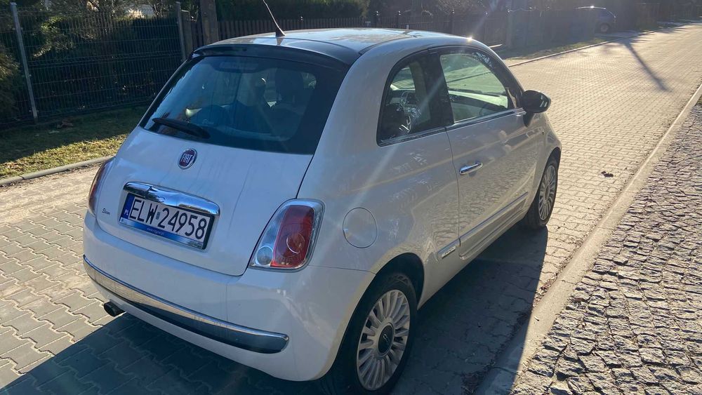 Fiat 500 1.2 Benzyna  Klima Panorama  Android Auto Car Play