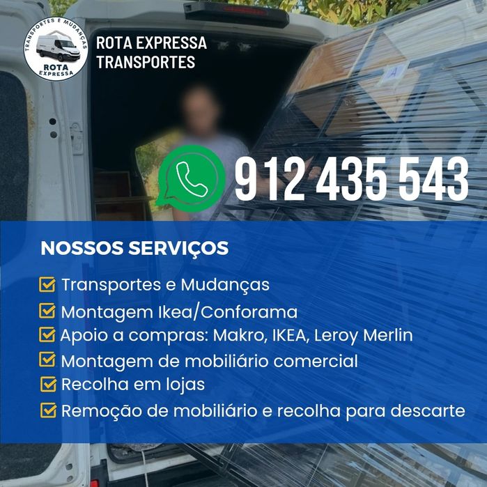 Mudan\u00e7as e Montagem Ikea Sacav\u00e9m E Prior Velho \u2022 OLX Portugal