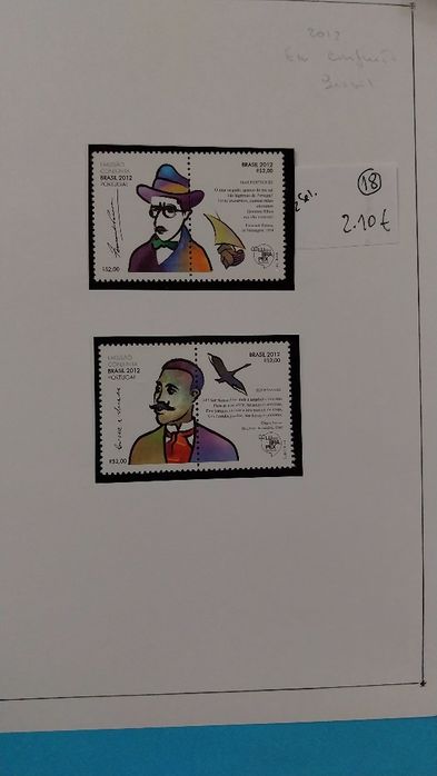 Selos de Portugal Novos c/ goma- 2012- Ref. 1- 26/11