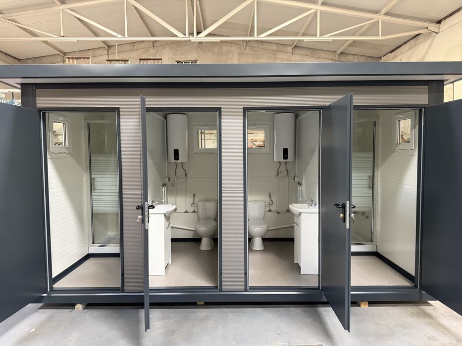 Kontener sanitarny łazienka WC natrysk