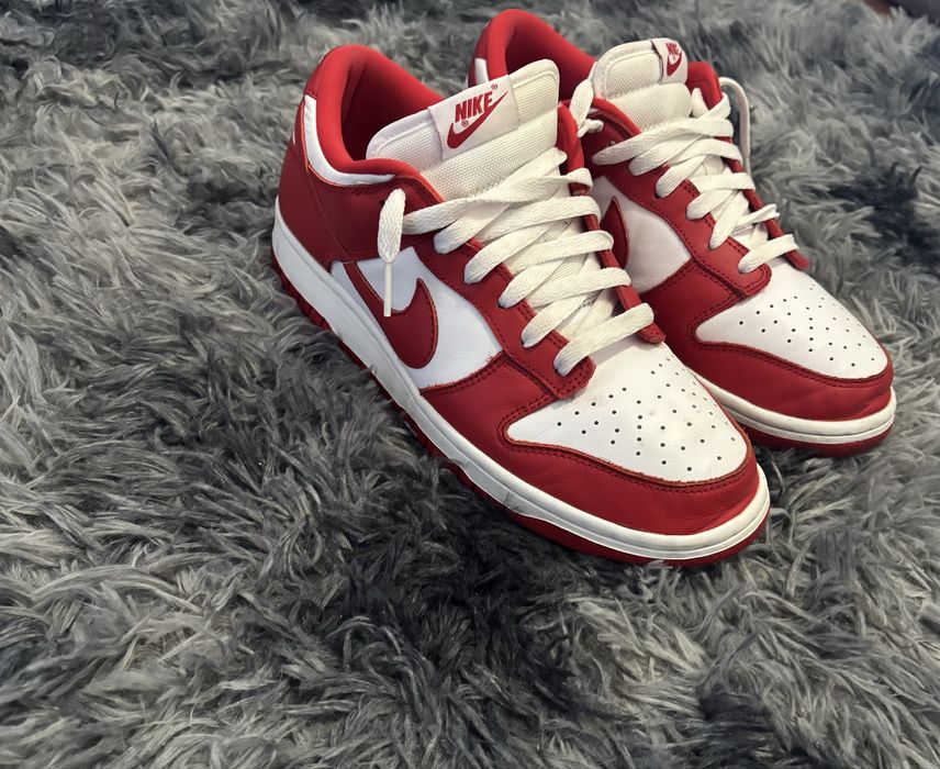 Nike dunk vermelhos