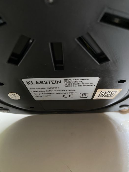 Фільтр кавоварка Klarstein Aromatika Taste 10