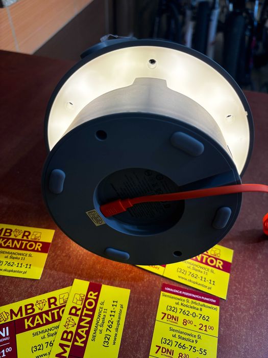 206/n/24 IKEA VAPPEBY Lampa z głośnikiem bluetooth