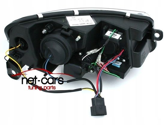 Reflektory Lampy przednie AUDI A6 C6 4F 04- DAYLINE XENON czarne