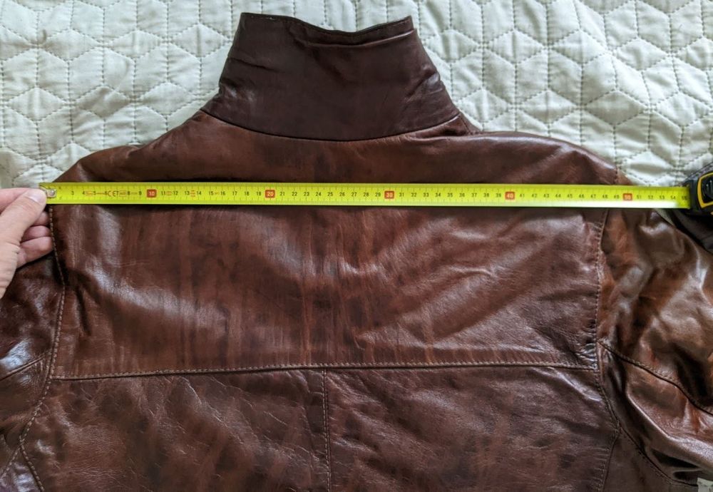 Натуральна чоловіча дублянка/куртка