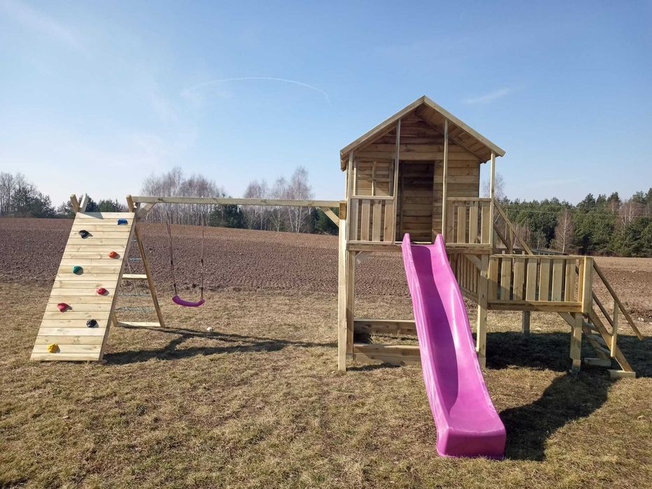 Plac zabaw ZERO do ogrodu