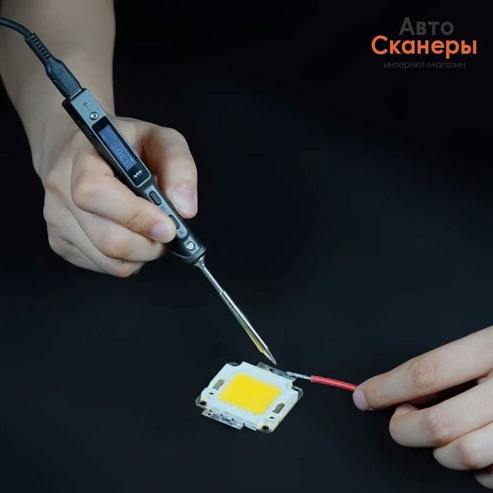 Электрический паяльник MiniWARE TS101 (65-90 Ватт)