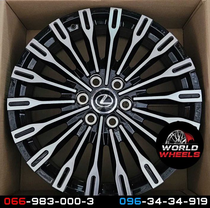 Диски R22 6x139.7 Toyota LC300 Lexus LX600 LX500d Лексус ЛК  Prado 250