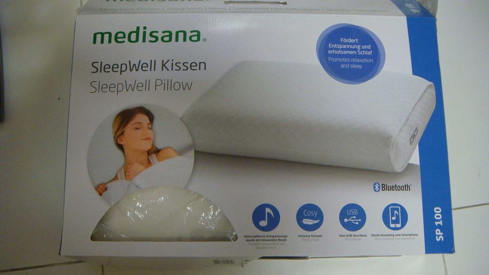 Ортопедическая подушка с музыкой SleepWell SP 100 Medisana