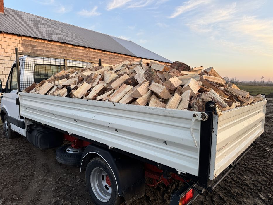 Drewno rąbane SOSNA BRZOZA DĄB