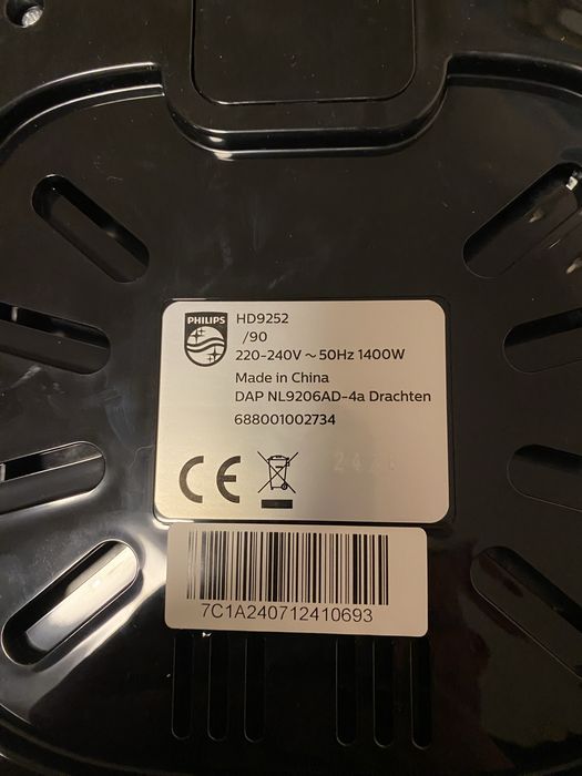 Мультигриль-пічь PHILIPS Airfryer 3000 Series 4.1 L  нова !