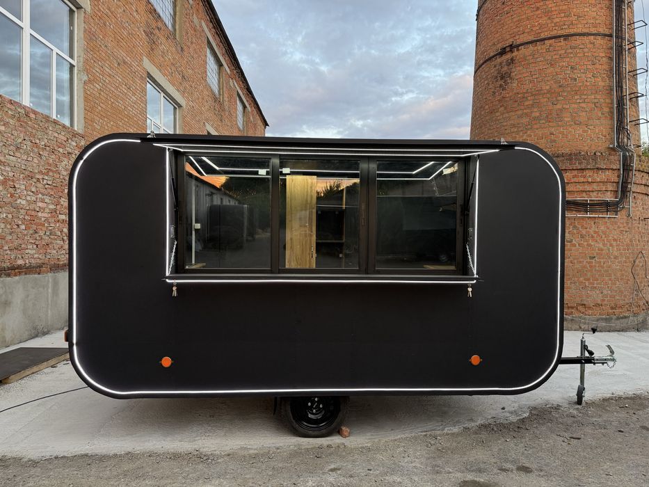 Торговий кіоск-причіп, фастфуд, кавярня, каліфорнія, шаурмічна, бургер