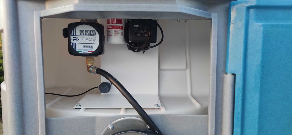 Zbiornik 2500l dwupłaszczowy na paliwo olej napędowy Tango-oil
