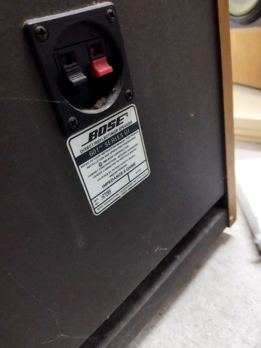 Colunas de Som HiFi BOSE 601 Serie III