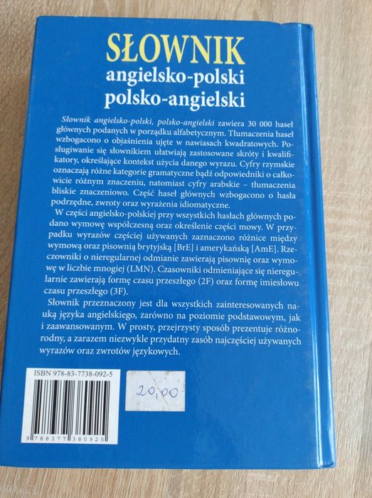 Słownik angielsko-polski Nowy