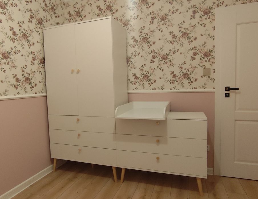 Zestaw mebli BOHO Szafa + Komoda + Półka (Gwarancja)