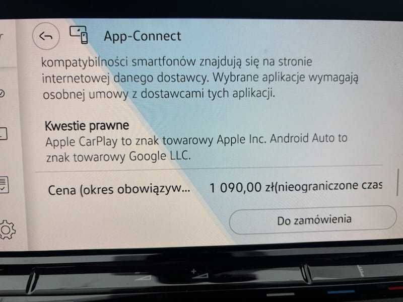 MIB3 MOI3 PREH LG AndroidAuto Carplay  Skoda VW App Connect Mapa USA