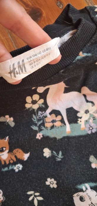 Camisola unicórnios H&M 10 anos