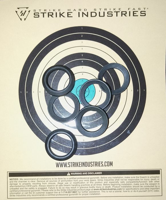 Крашвошер Crush Washer AR-15 AR-10 AR-9 .223 (5.56) .300 .308 9 mm