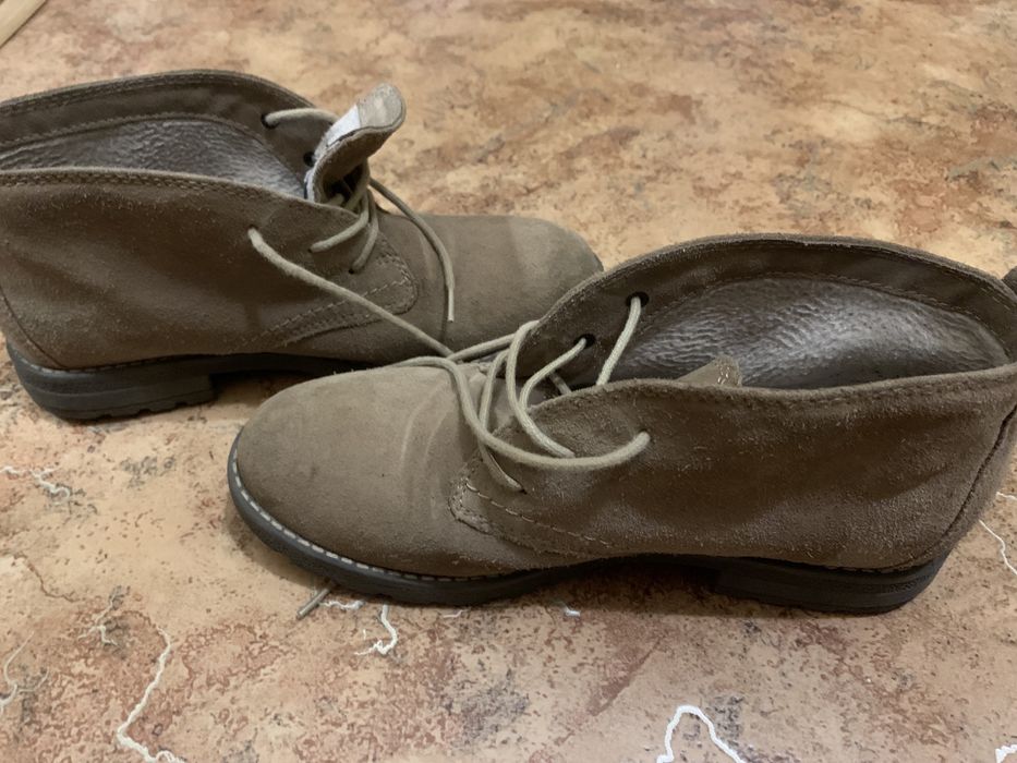 Замшеві боти