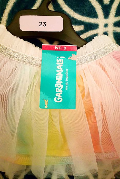 Śliczna NOWA spódniczka Tęczowa