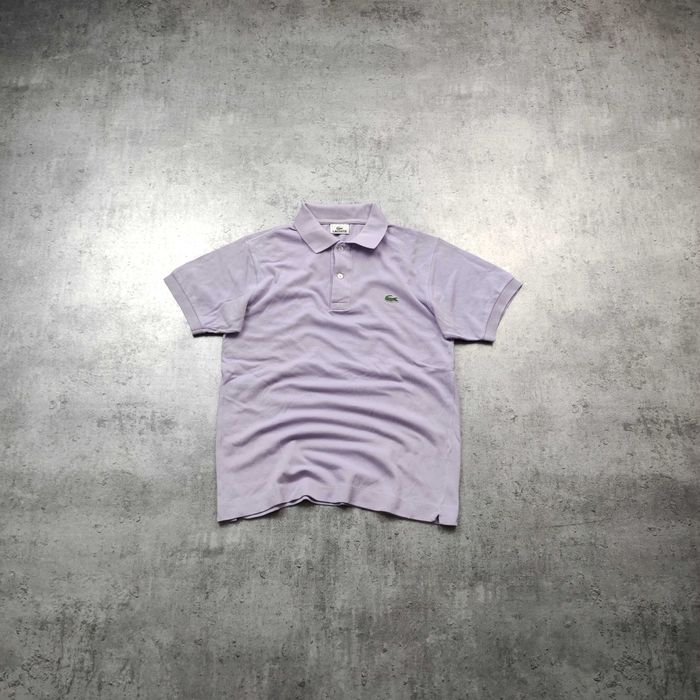 MĘSKA Koszulka Bawełna PREMIUM lilia Elegancka Lacoste Haft Logo Polo