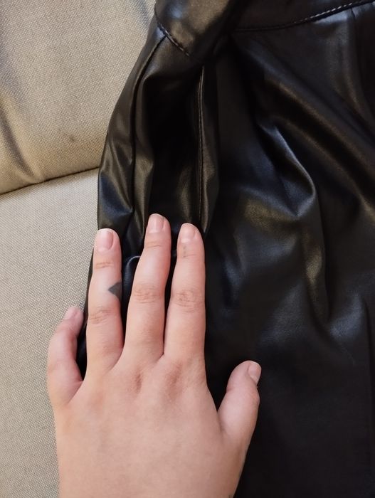 Палацо, туби шкіряні штани,еко шкіра