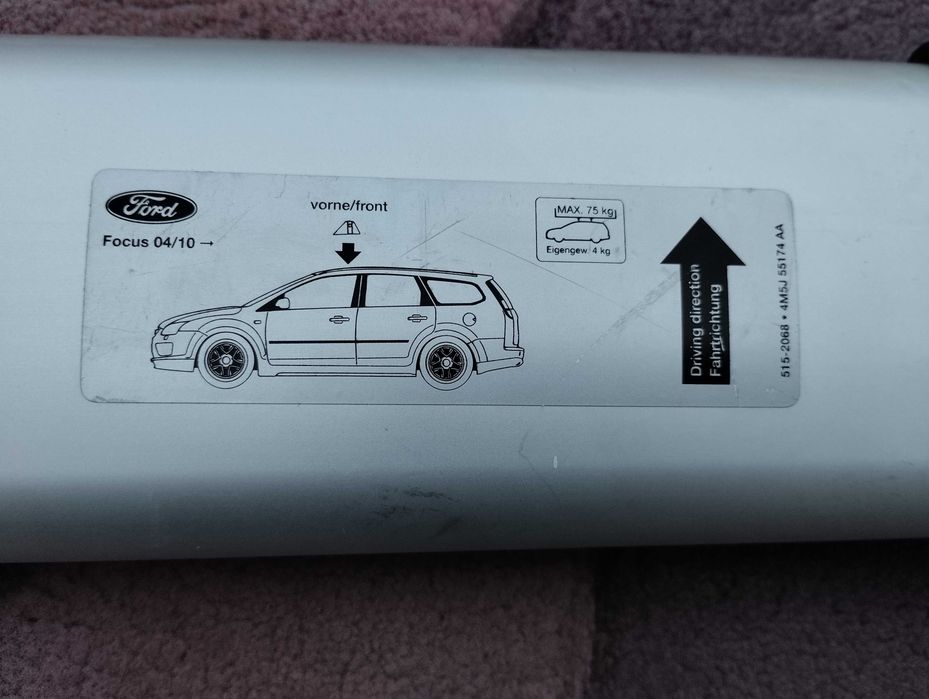 Ford Focus III Mk3 Kombi Bagażnik Dachowy Oryginał Ładny stan