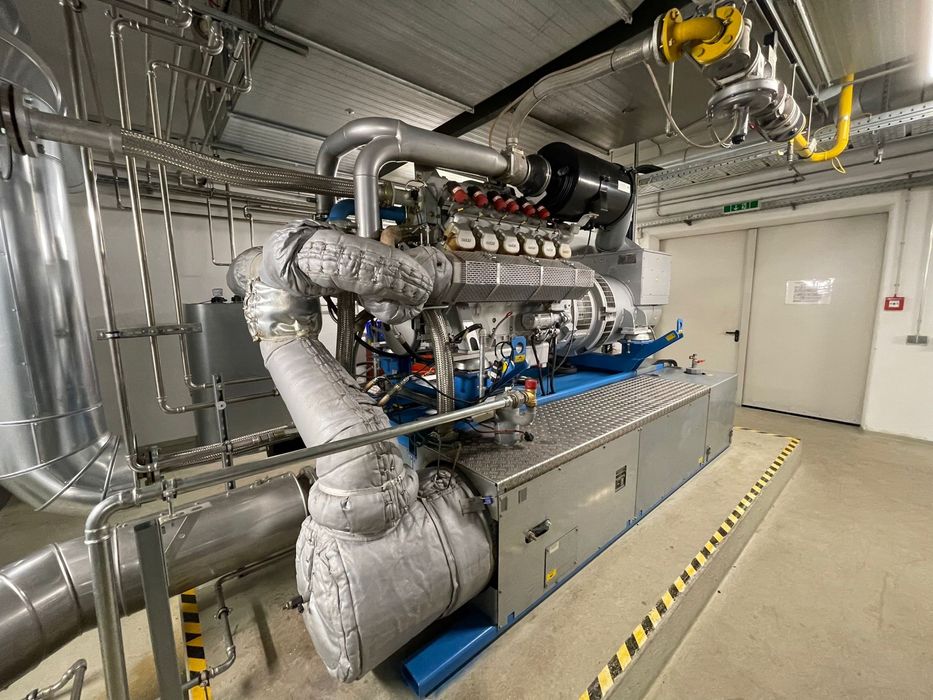 Економічна газова електростанція 750Кват з котельнею