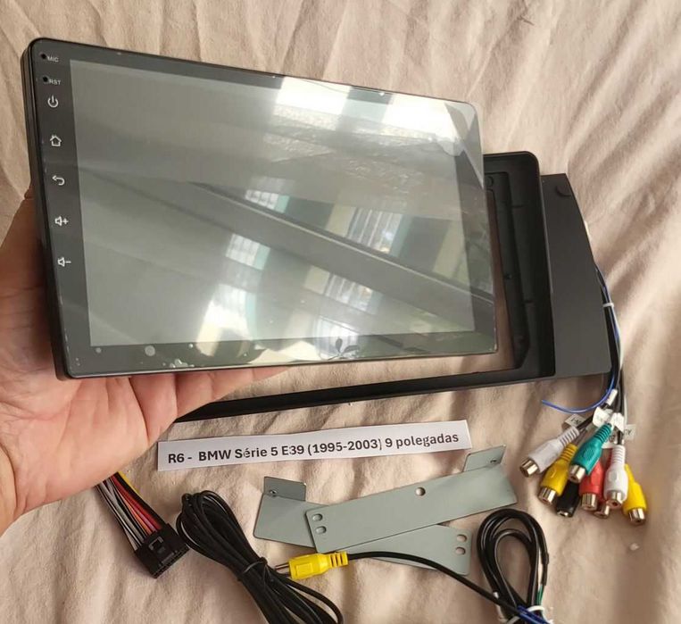 R6 - Auto Rádios BMW Série 5 E39  9 polegadas 95-03 sistema android