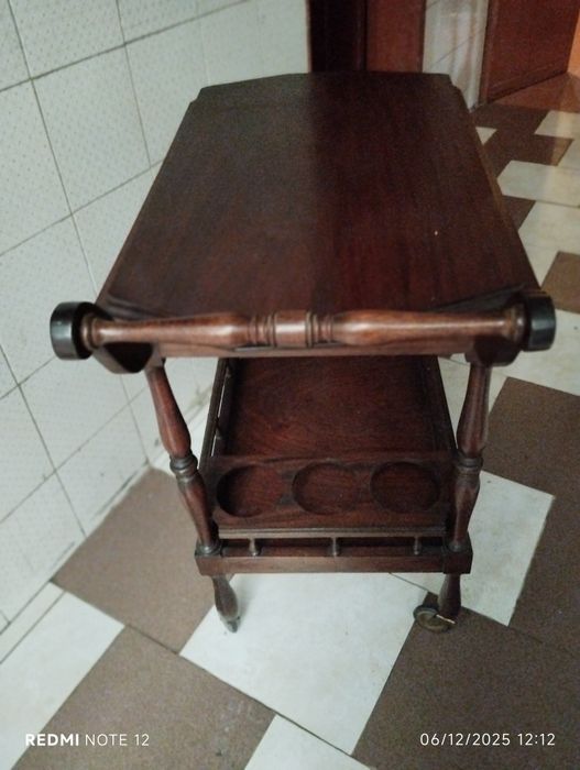 Carrinho de chá madeira