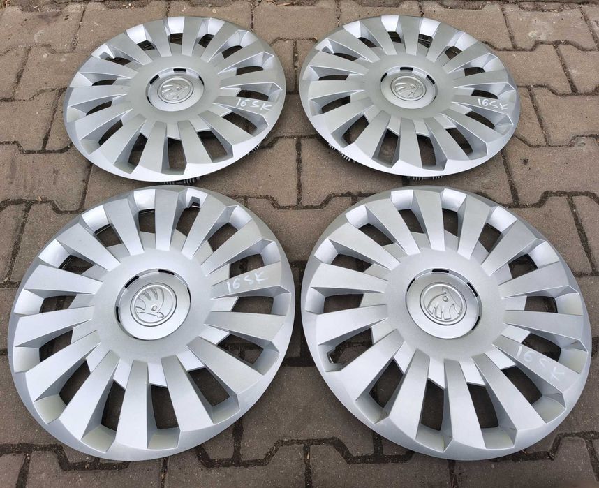 Kołpaki 16'' Oryginalne SKODA SUPERB OCTAVIA III  yeti 5E0,601147H