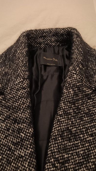 Casaco comprido de senhora da Mássimo Dutti