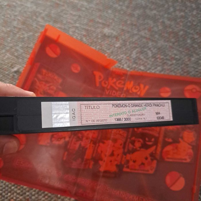 Pokémon - O Grande Herói Pilachu VHS
