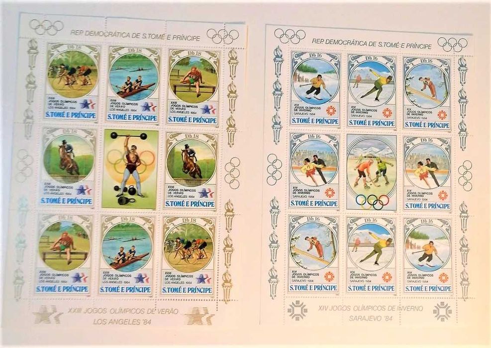 Selos S. Tomé e Príncipe, Jogos Olímpicos Los Angeles 84