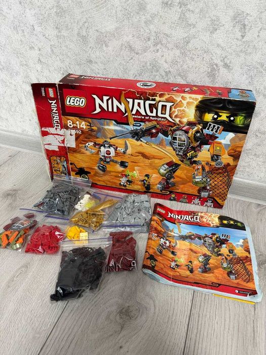 Оригінал LEGO NINJAGO 70592 Salvage M.E.C. Лего Рятувальний робот M.E.C.! Без мініфігурок!