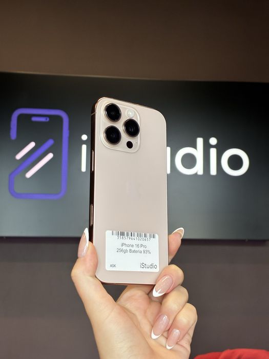 iPhone 16 Pro 256GB Naturalny Tytan– Stan bardzo dobry – Raty 0% – Wysyłka / Odbiór Warszawa