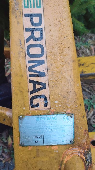 Paleciak promag widły 2,7metra 2017rok