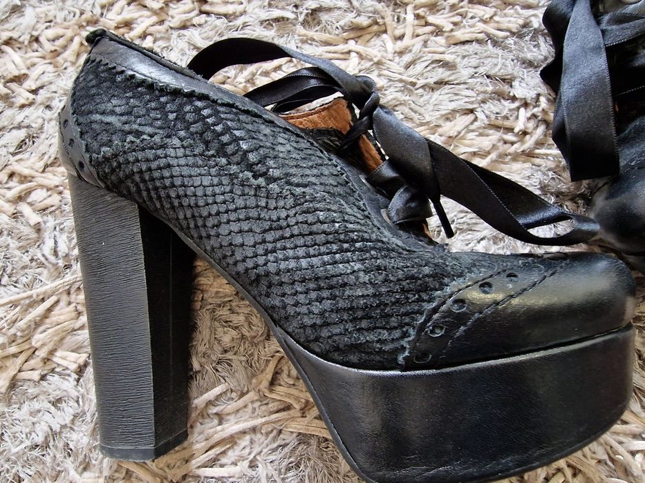 Sapato de salto alto grosso - Seaside