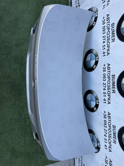 Bmw e90 кришка багажніка колір 354 срібний металік