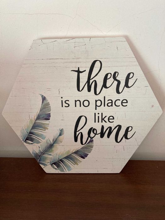 Placas de decoração com frases