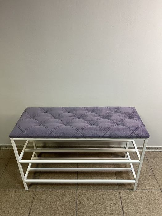 Акція! Банкетки для взуття в стилі Лофт. Пуф 5в1.