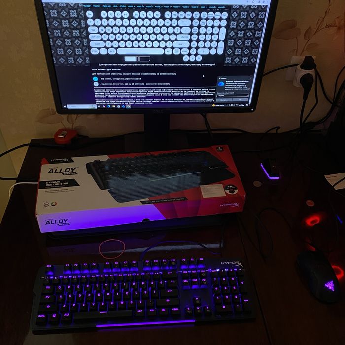 Механическая клавиатура HyperX Alloy mkw100