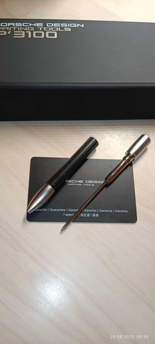 Ручка Porsche Design P'3100 Original / Подарунок для справжнього чоловіка (TecFlex)
