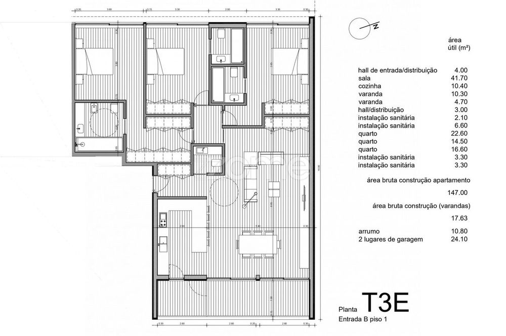 Recanto dos Lagos - apartamento T3 premium, Jovim, Gondomar (Fração...