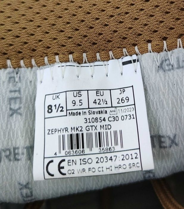 Lowa Zephyr MK2 (койот, пісок) 42, 45, 46