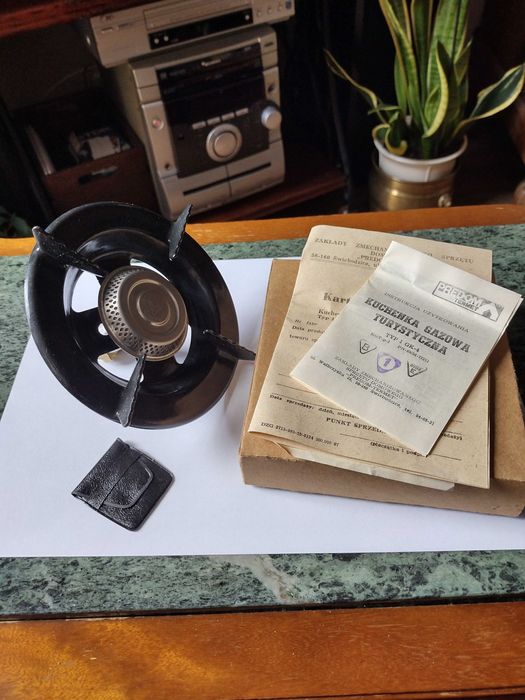 Kuchenka palnik do butli turystycznej z okresu PRL-u 1988rok