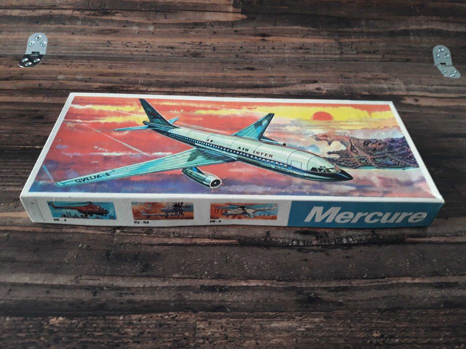 сборная модель самолета Mercure   ГДР