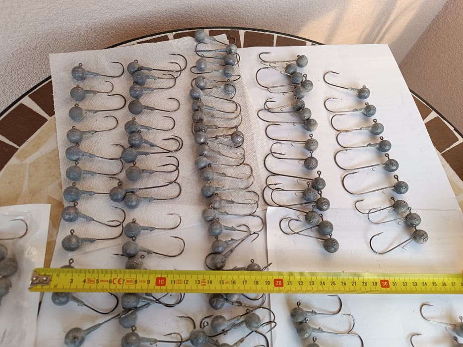 Główki jgowe 17g-35g. Zestaw numer 1.
