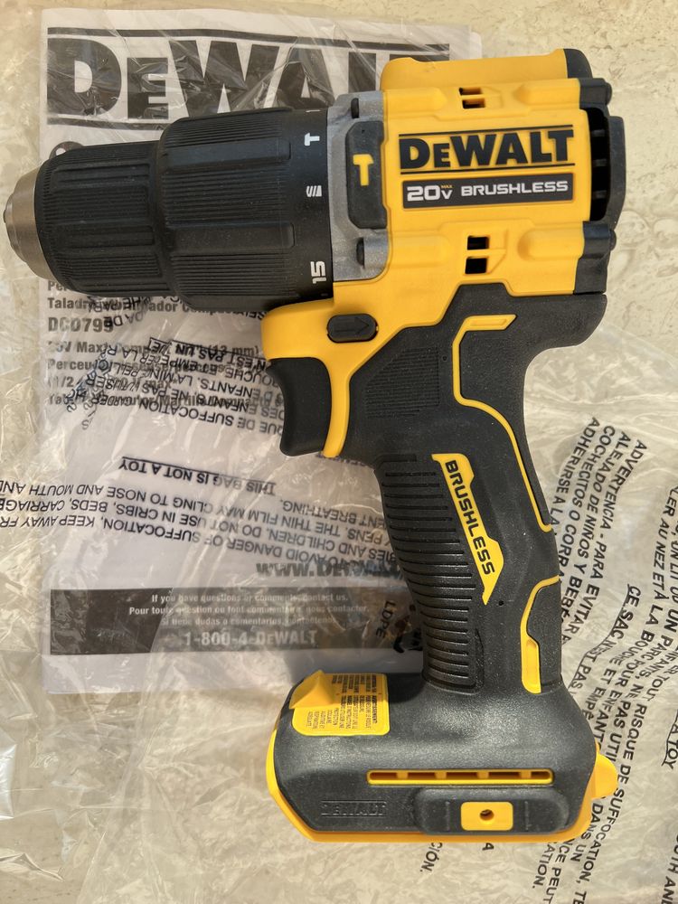 НОВИНКА 2023 надкомпактний шуруповерт DeWalt DCD799L1 (20V/20В) XR 4